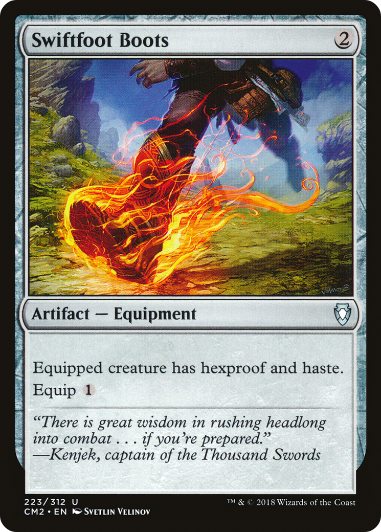 {C} Swiftfoot Boots [Commander Anthology Volume II][CM2 223]