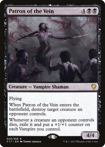 {R} Patron of the Vein [Commander 2017][C17 020]