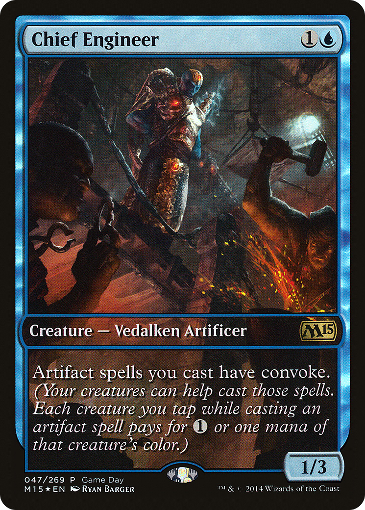 {R} Chief Engineer (Game Day) [Magic 2015 Promos][PA M15 047]