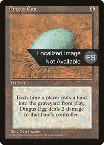 {F} Dingus Egg [Fourth Edition (Foreign Black Border)][FBB 4ED 315]
