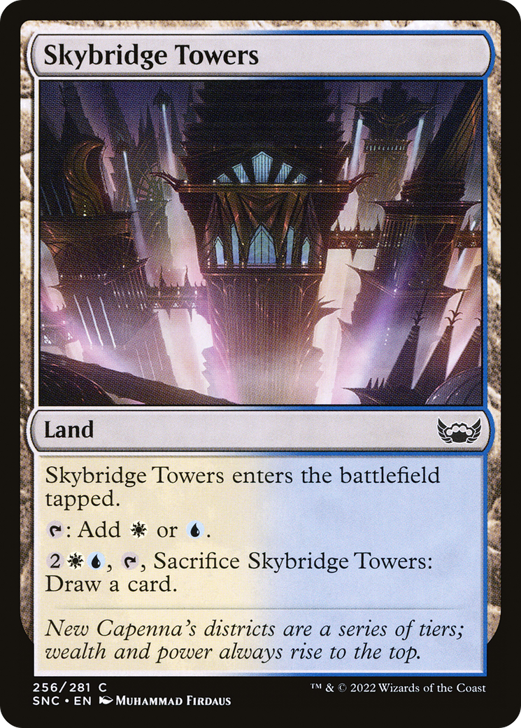 {C} Skybridge Towers [Streets of New Capenna][SNC 256]