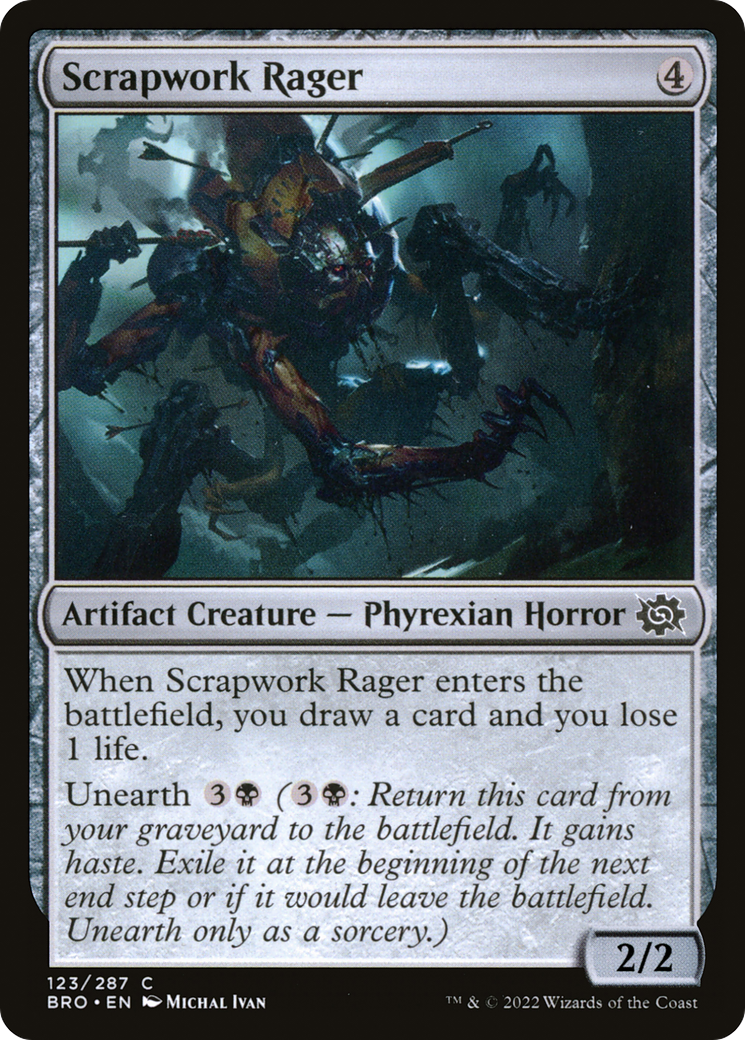 {C} Scrapwork Rager [The Brothers' War][BRO 123]