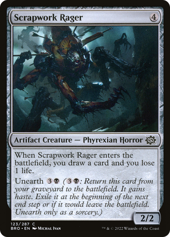 {C} Scrapwork Rager [The Brothers' War][BRO 123]