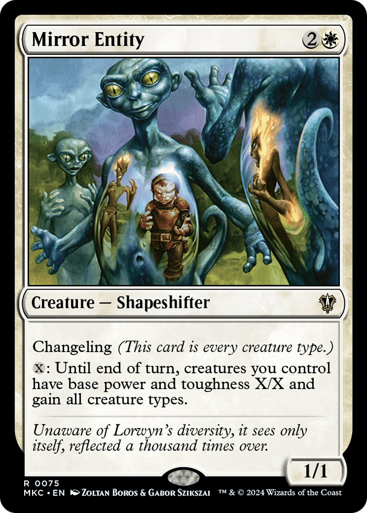 {R} Mirror Entity [Murders at Karlov Manor Commander][MKC 075]