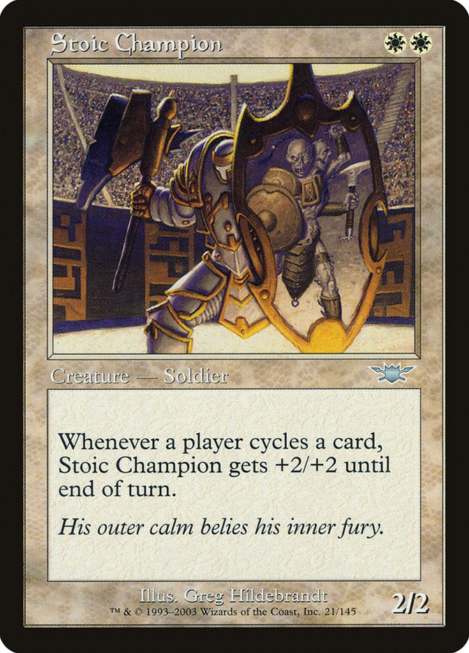 {C} Stoic Champion [Legions][LGN 021]