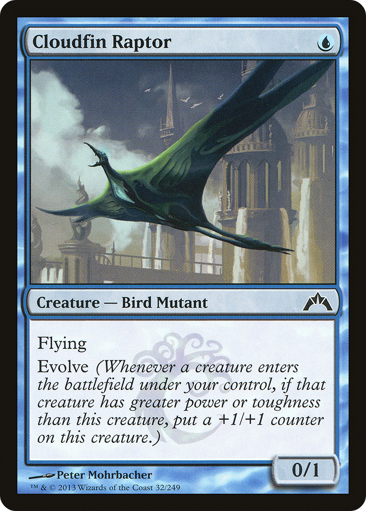 {C} Cloudfin Raptor [Gatecrash][GTC 032]