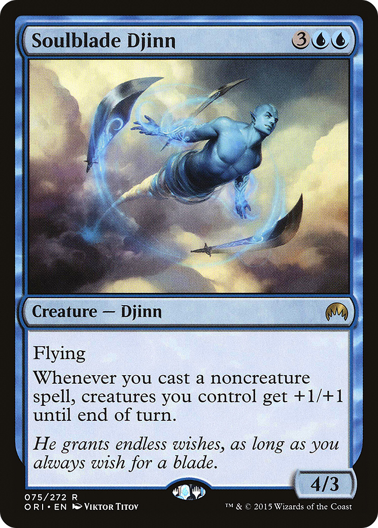 {R} Soulblade Djinn [Magic Origins][ORI 075]