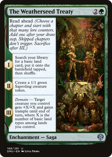 {C} The Weatherseed Treaty [Dominaria United][DMU 188]