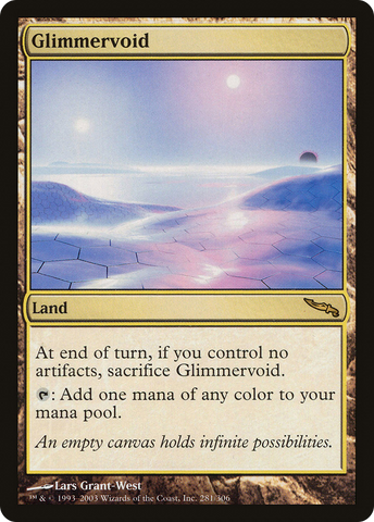 {R} Glimmervoid [Mirrodin][MRD 281]