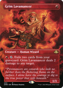 {R} Grim Lavamancer (Borderless Alternate Art) [Dominaria Remastered][DMR 434]