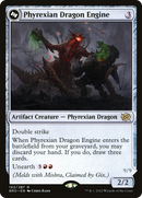 {R} Phyrexian Dragon Engine [The Brothers' War][BRO 163]