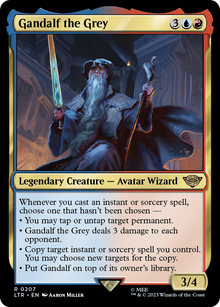 {R} Gandalf the Grey [The Lord of the Rings: Tales of Middle-Earth][LTR 207]