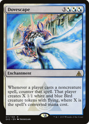 {R} Dovescape [Ravnica Allegiance Guild Kit][GK2 011]
