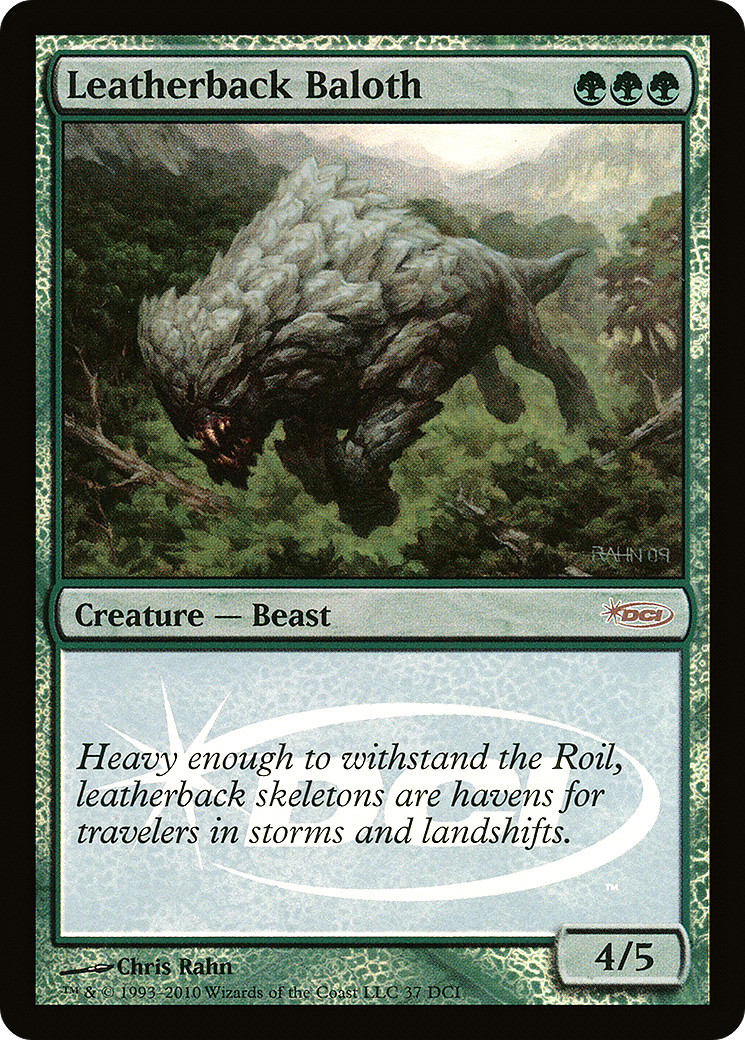 {R} Leatherback Baloth [Wizards Play Network 2010][PA WP10 037]