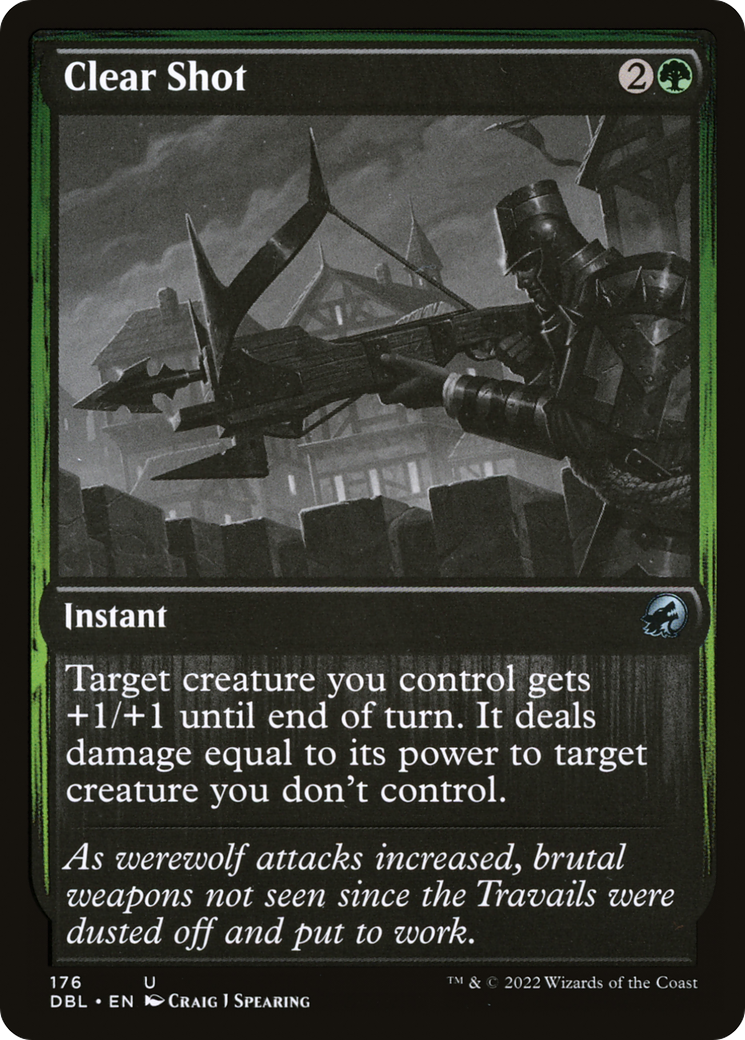 {C} Clear Shot [Innistrad: Double Feature][DBL 176]