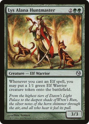 {C} Lys Alana Huntmaster [Duels of the Planeswalkers][DPA 073]