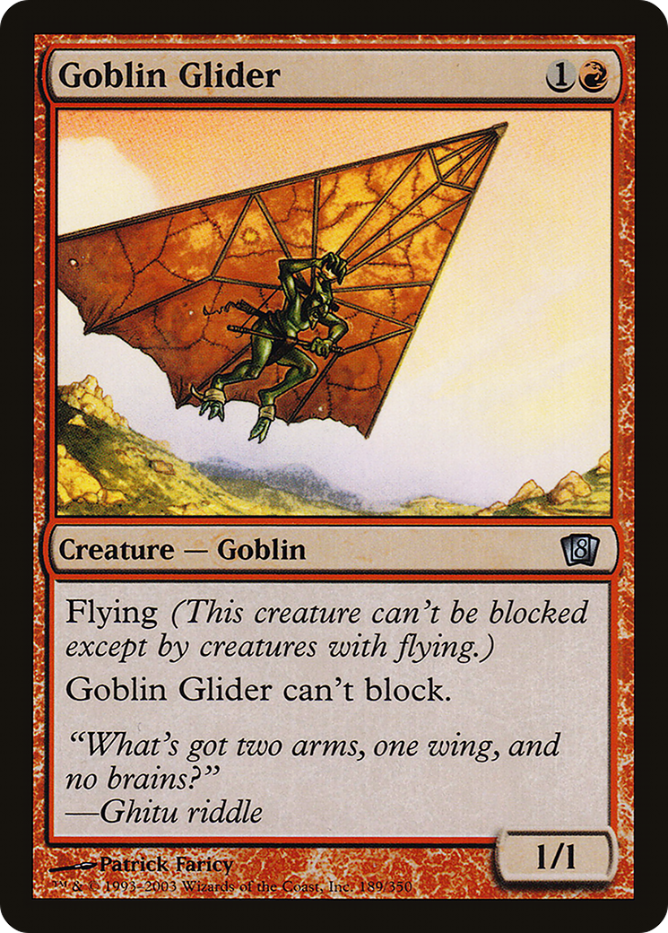 {C} Goblin Glider [Eighth Edition][8ED 189]