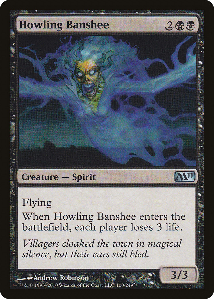 {C} Howling Banshee [Magic 2011][M11 100]