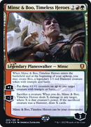 {R} Minsc & Boo, Timeless Heroes [Commander Legends: Battle for Baldur's Gate Prerelease Promos][PR CLB 285]