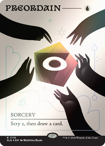{R} Preordain (1719) (Rainbow Foil) [Secret Lair Drop Series][RBF SLD 1719]