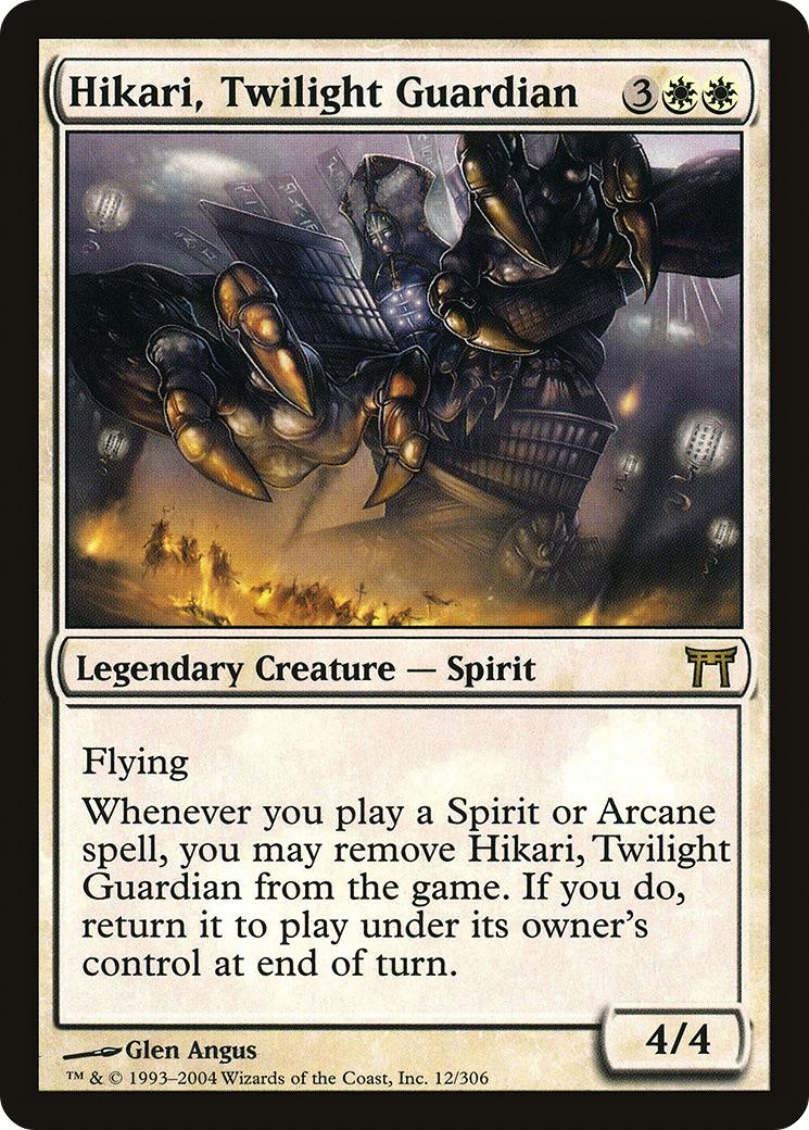 {R} Hikari, Twilight Guardian [Champions of Kamigawa][CHK 012]