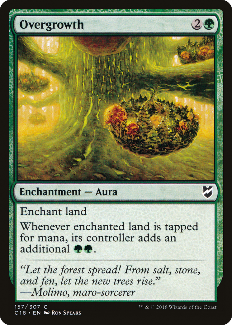 {C} Overgrowth [Commander 2018][C18 157]