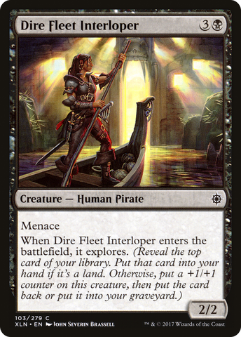 {C} Dire Fleet Interloper [Ixalan][XLN 103]