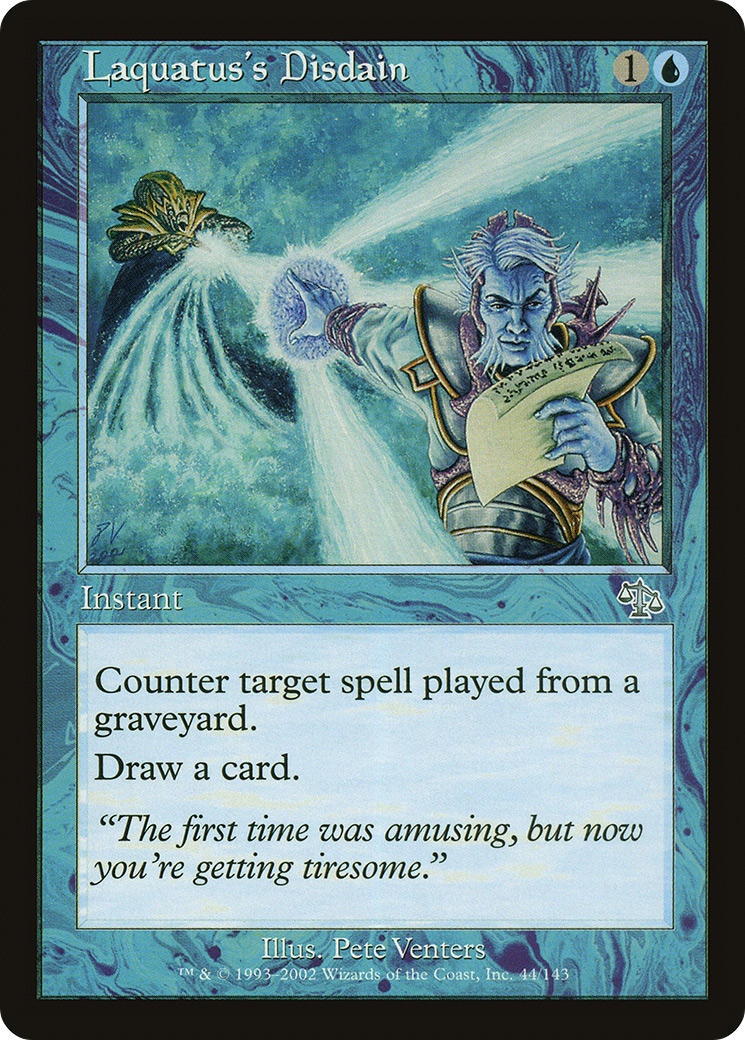 {C} Laquatus's Disdain [Judgment][JUD 044]