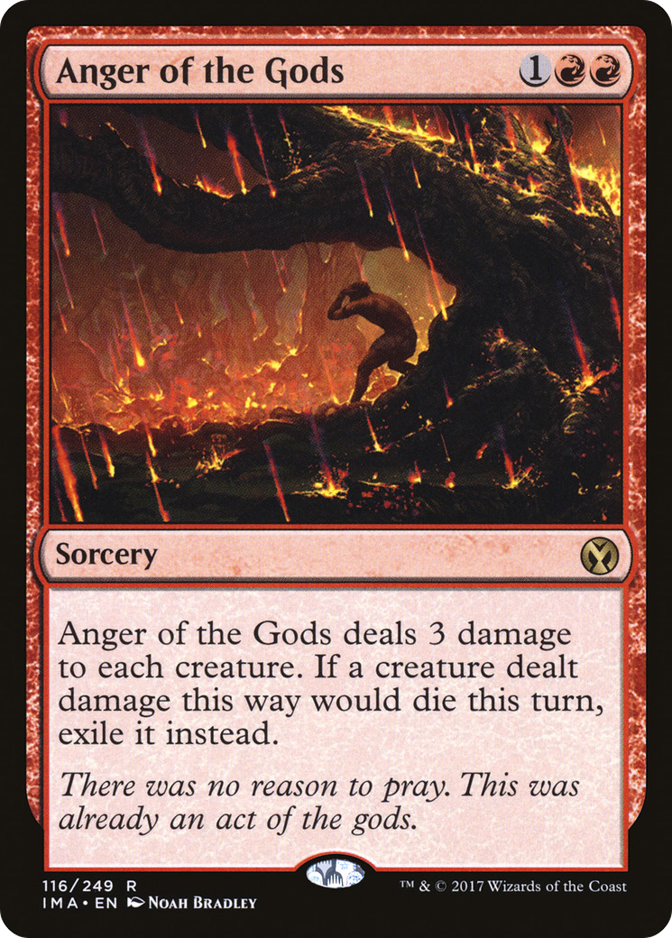 {R} Anger of the Gods [Iconic Masters][IMA 116]