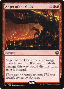{R} Anger of the Gods [Iconic Masters][IMA 116]