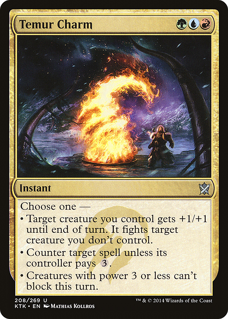 {C} Temur Charm [Khans of Tarkir][KTK 208]