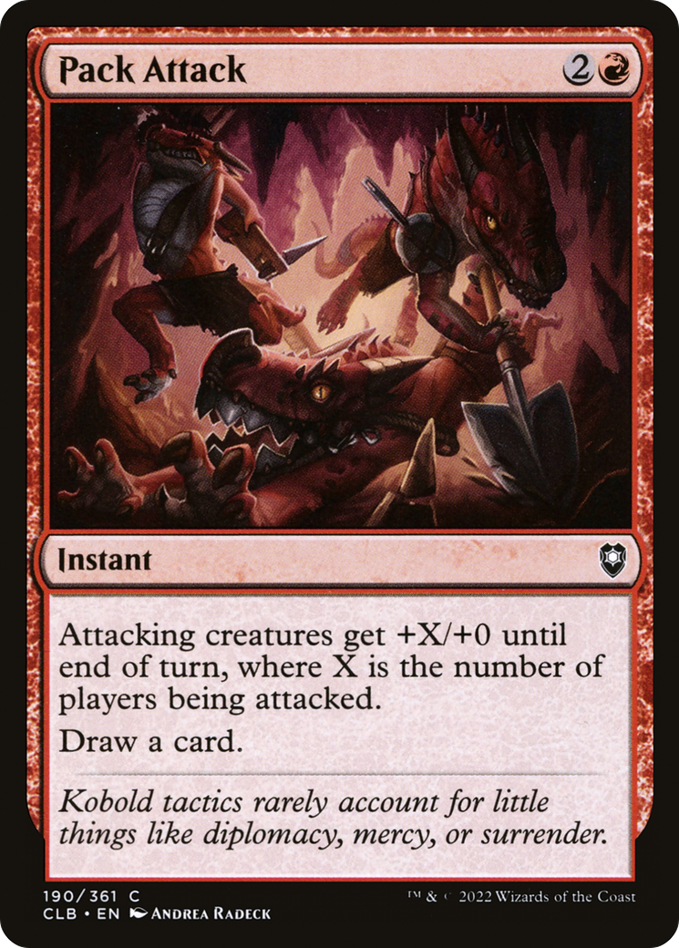 {C} Pack Attack [Commander Legends: Battle for Baldur's Gate][CLB 190]