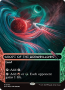 {@@ EOC R} Grove of the Burnwillows (0107) (Borderless) (Galaxy Foil) [Edge of Eternities: Stellar Sights][EOS 107]
