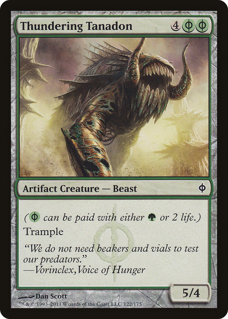 {C} Thundering Tanadon [New Phyrexia][NPH 122]