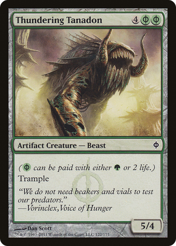 {C} Thundering Tanadon [New Phyrexia][NPH 122]