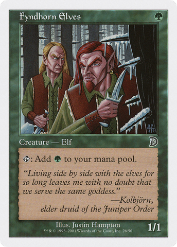 {C} Fyndhorn Elves [Deckmasters][DKM 026]