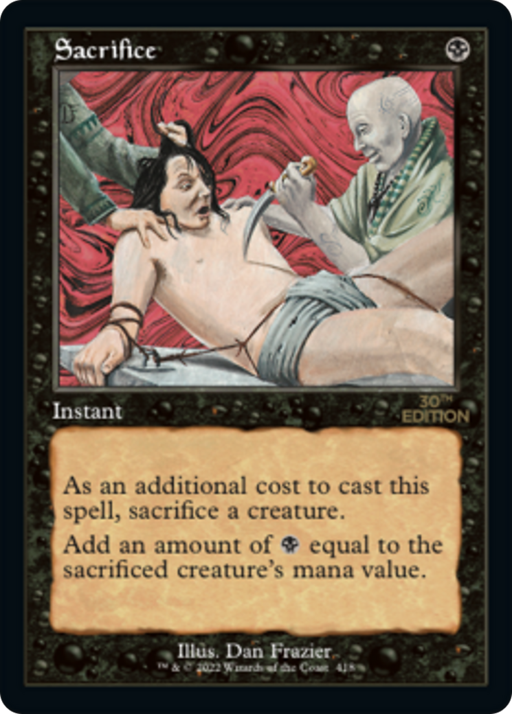 {C} Sacrifice (Retro) [30th Anniversary Edition][30A 418]