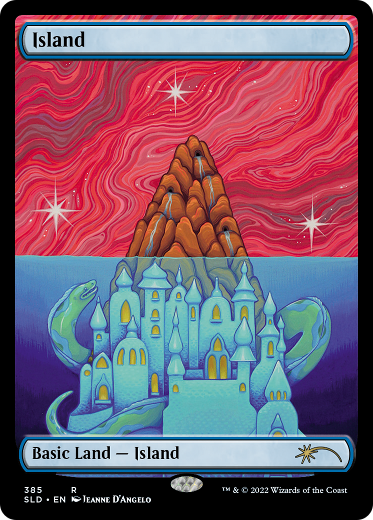 {B}[SLD 385] Island (385) [Secret Lair Drop Series]