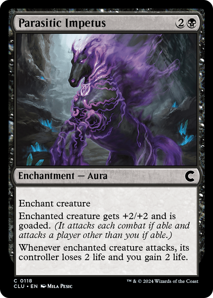 {C} Parasitic Impetus [Ravnica: Clue Edition][CLU 118]