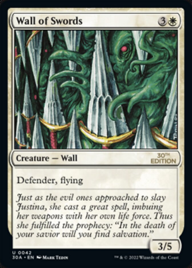 {C} Wall of Swords [30th Anniversary Edition][30A 042]
