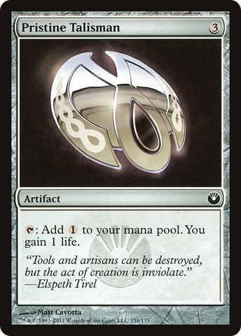{C} Pristine Talisman (Game Day) [New Phyrexia Promos][PA NPH 151]