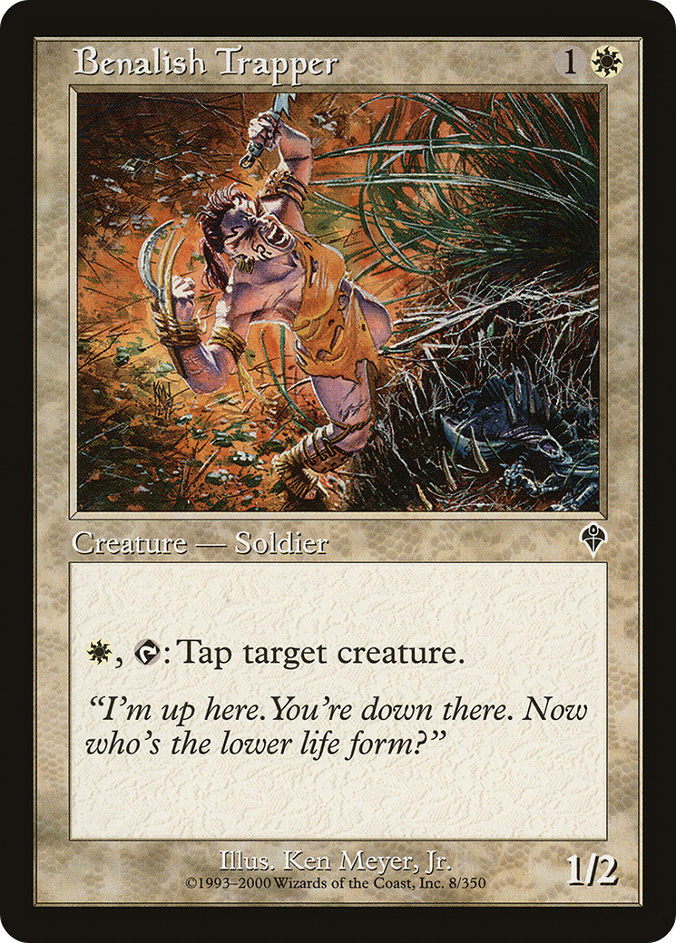 {C} Benalish Trapper [Invasion][INV 008]