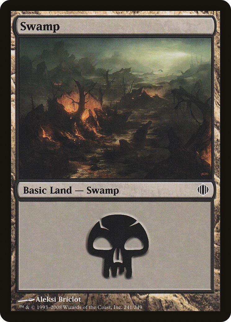 {B}[ALA 241] Swamp (241) [Shards of Alara]