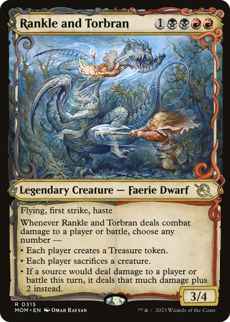 {R} Rankle and Torbran (Multiverse Legends) [March of the Machine][MOM 315]