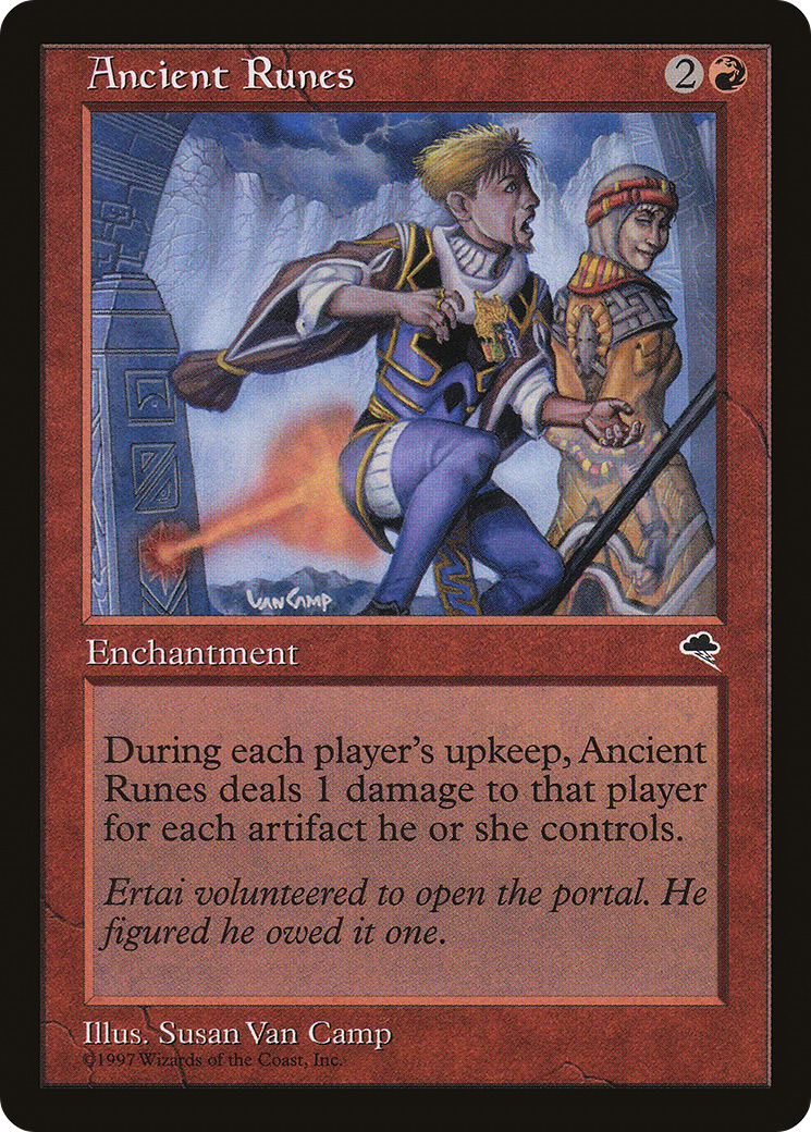 {C} Ancient Runes [Tempest][TMP 161]