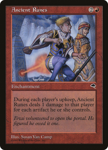 {C} Ancient Runes [Tempest][TMP 161]