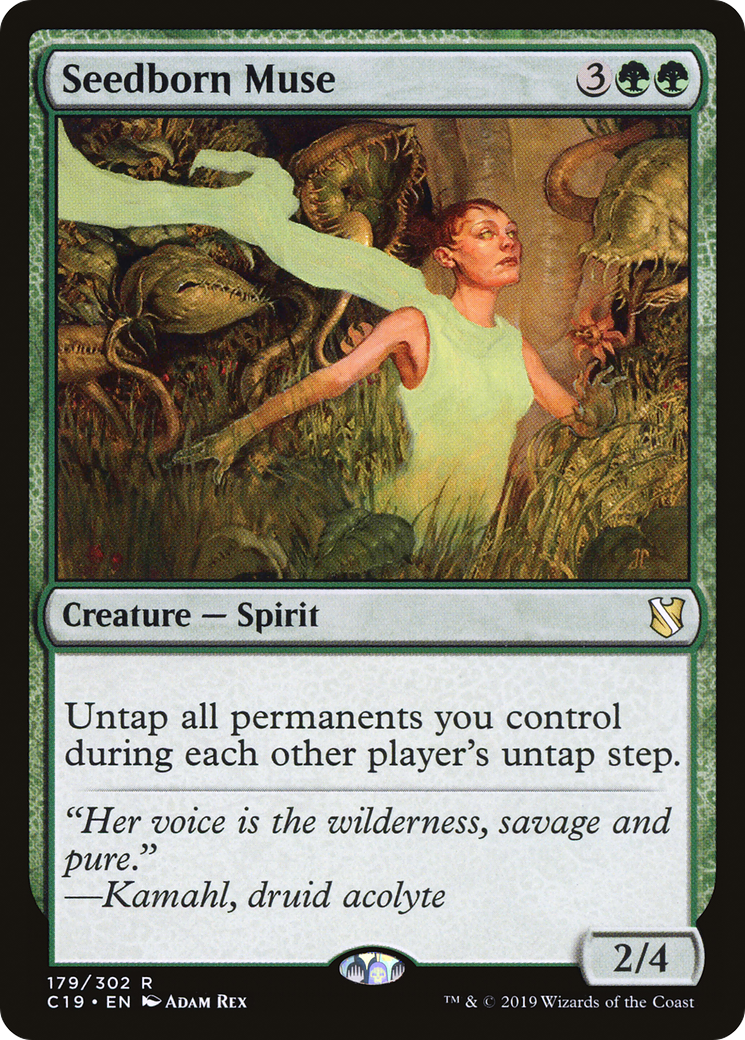 {R} Seedborn Muse [Commander 2019][C19 179]