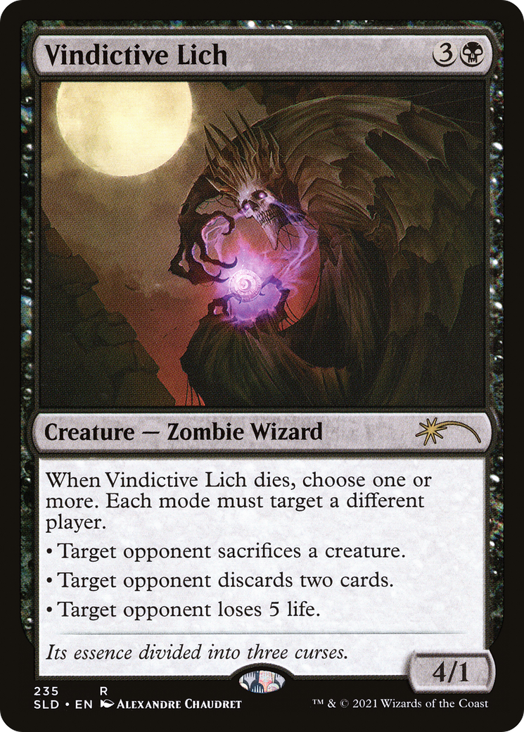 {R} Vindictive Lich [Secret Lair Drop Series][SLD 235]
