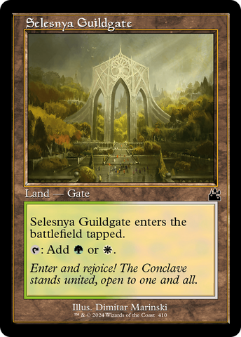 {C} Selesnya Guildgate (Retro Frame) [Ravnica Remastered][RVR 410]
