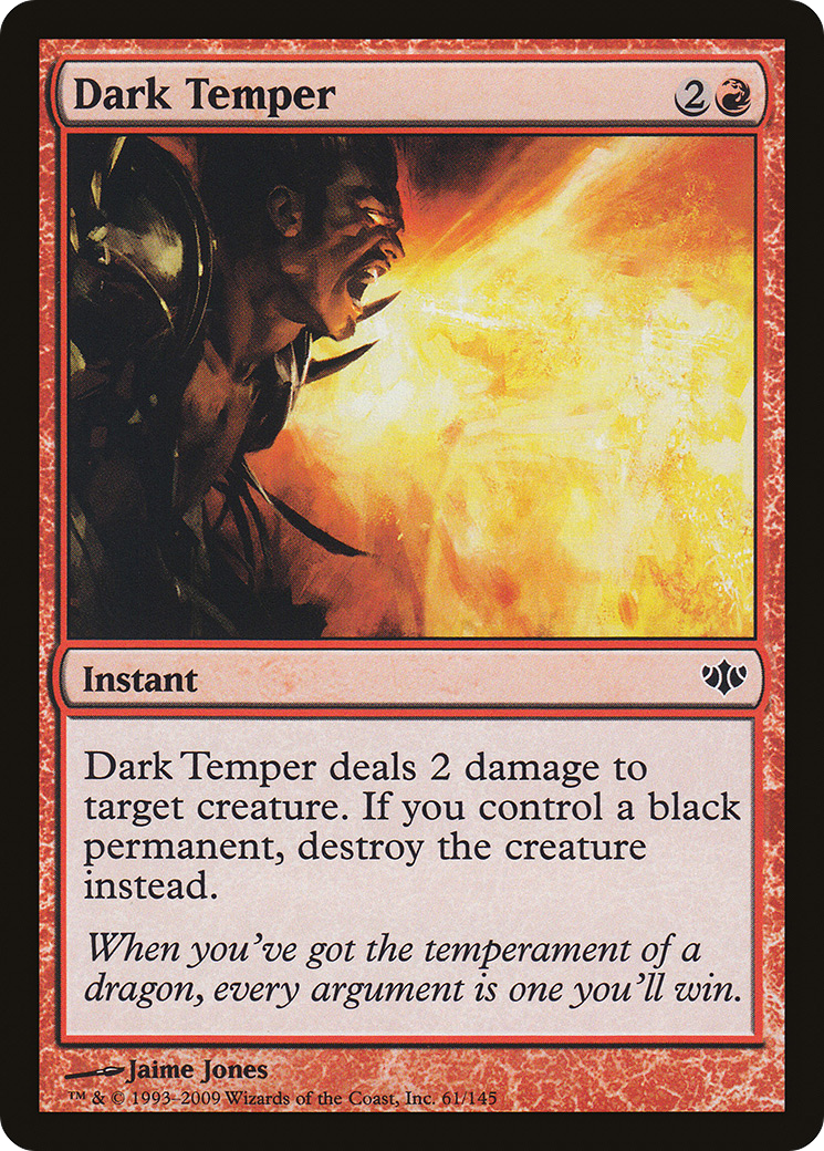 {C} Dark Temper [Conflux][CON 061]